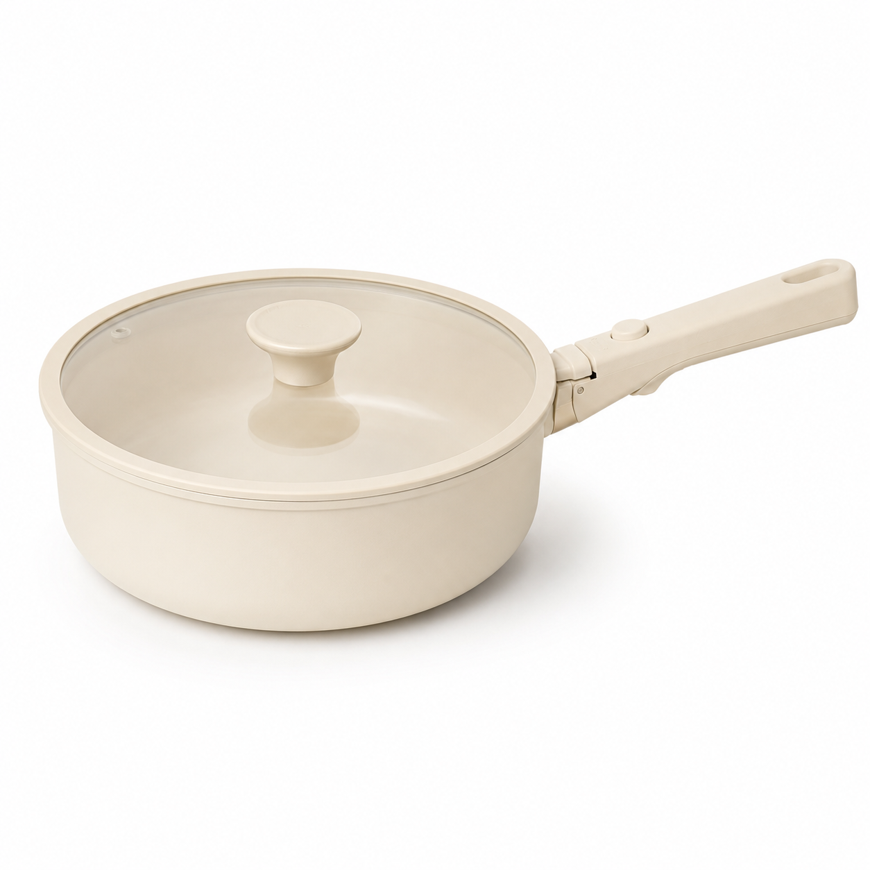 Detachable-Handle Ceramic Cooking Pan