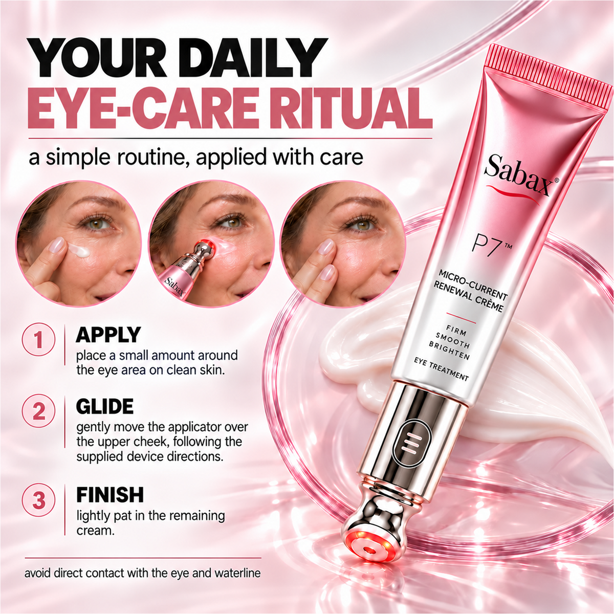 ✨ Discover Sabax® Eye Renewal Cream — Your Daily Eye-Care Ritual