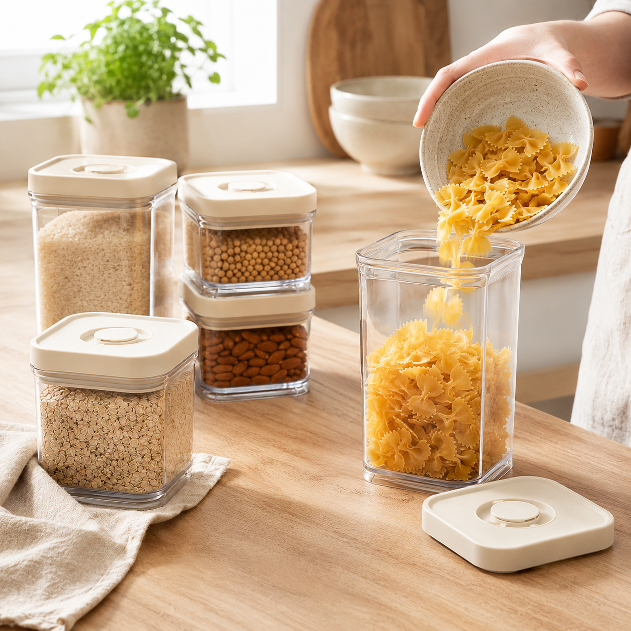 Vacuum Food Storage Container Starter Set