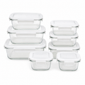 Glass Meal Prep Container Set