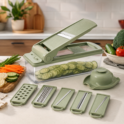Precision Multi-Blade Vegetable Slicer
