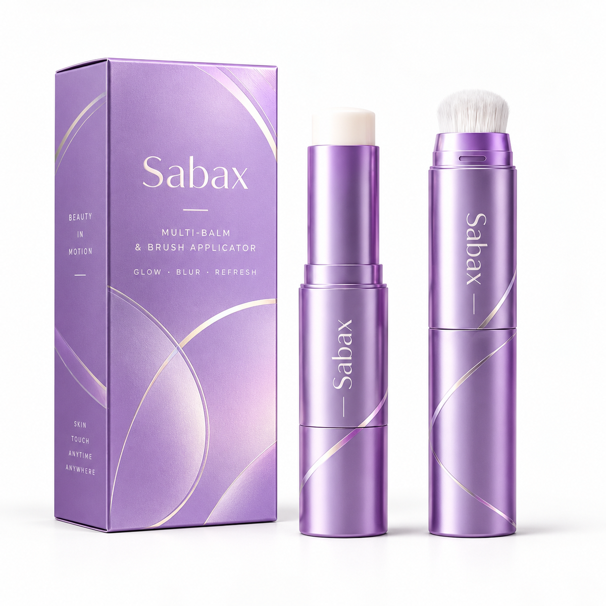 Color-Adapting Foundation Stick with Built-In Brush 🔥 Color Changing Foundation Stick 🧸🧸