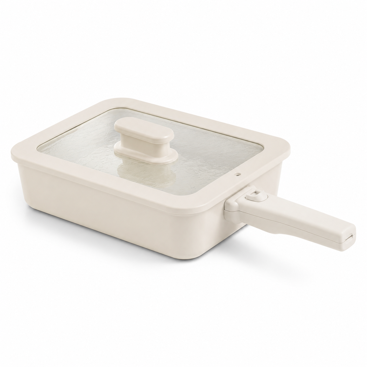 Detachable-Handle Ceramic Cooking Pan