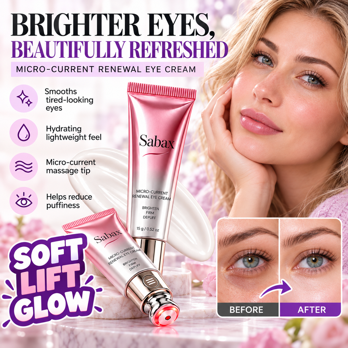 ✨ Discover Sabax® Eye Renewal Cream — Your Daily Eye-Care Ritual