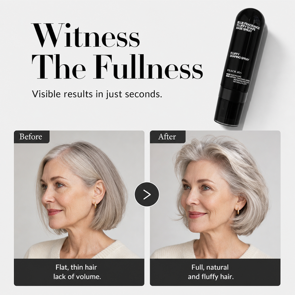 🔥 Today Only —Trial for Just $11.99 💝90ml Fluffy Volumizing Hair Shaping Spray, Long‑Lasting Mist with Sweet Peach Fragrance